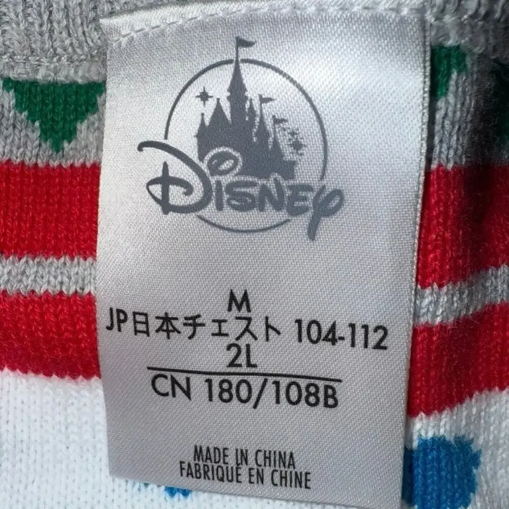 Rare Disney Store 2018 Mickey MOUSE Holiday Christmas Sweater Size medium men’s